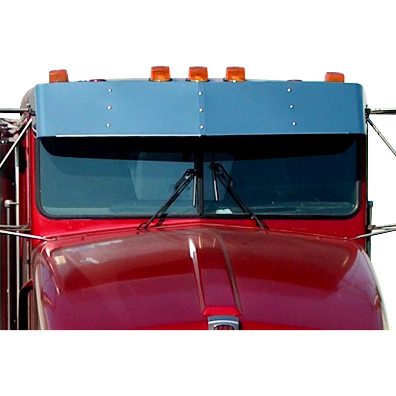 ATA-K-2005 13" Drop Visor (Flat Windshield) (Kenworth W900B/T600 Flat Windshield '82-'24) — K-2005.png