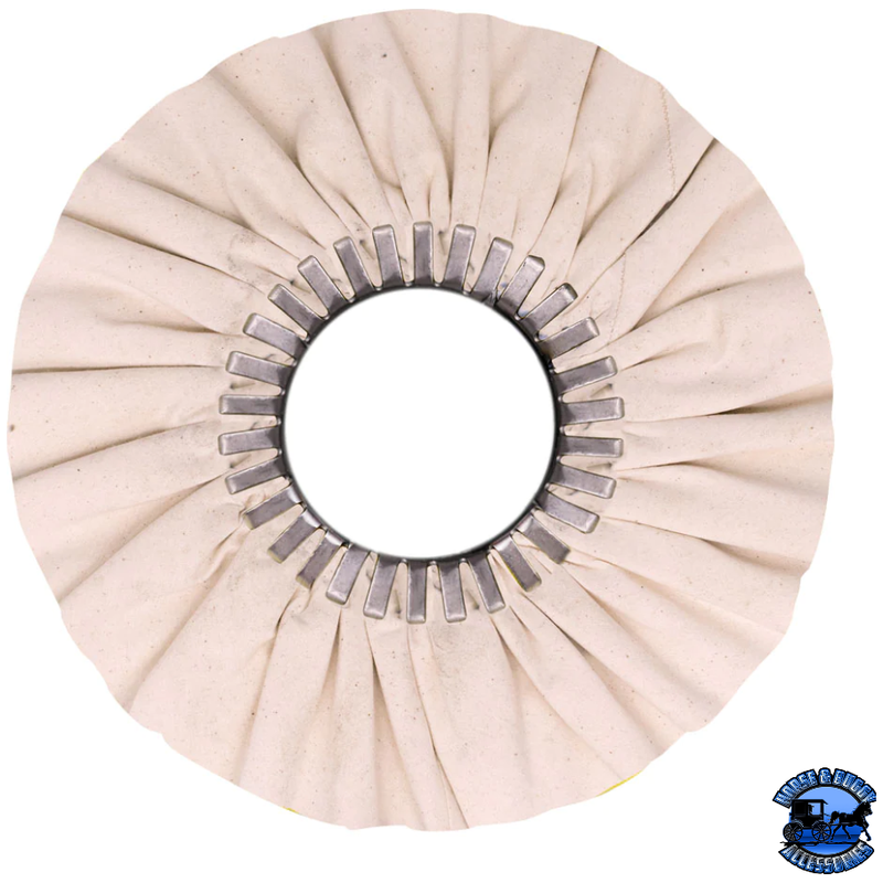 Renegade Airway Buffing Wheels 9" or 10" Airway Buffs 9 inch / no center plate / UBM,10 inch / no center plate / UBM Light Gray