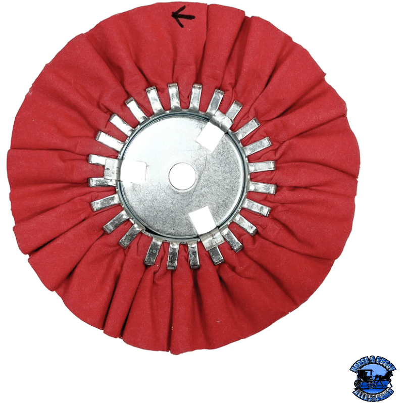 Renegade Airway Buffing Wheels 9" or 10" Airway Buffs 9 inch / with removable center / Red Brown
