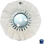 Renegade Airway Buffing Wheels 9" or 10" Airway Buffs 9 inch / with removable center / White,10 inch / with removable center / White Light Gray