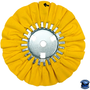 Renegade Airway Buffing Wheels 9" or 10" Airway Buffs 9 inch / with removable center / Yellow,10 inch / with removable center / Yellow Orange