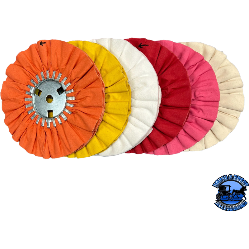 Renegade Airway Buffing Wheels 9" or 10" Airway Buffs 9 inch / with removable center / Orange,9 inch / with removable center / Yellow,9 inch / with removable center / White,9 inch / with removable center / Red,9 inch / with removable center / Pink,9 inch / with removable center / UBM,9 inch / no center plate / Orange,9 inch / no center plate / Yellow,9 inch / no center plate / White,9 inch / no center plate / Red,9 inch / no center plate / Pink,9 inch / no center plate / UBM,10 inch / with removable center 