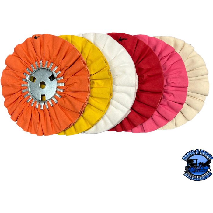 Chocolate Renegade Airway Buffing Wheels 9" or 10" Airway Buffs 9 inch / with removable center / Orange,9 inch / with removable center / Yellow,9 inch / with removable center / White,9 inch / with removable center / Red,9 inch / with removable center / Pink,9 inch / with removable center / UBM,9 inch / no center plate / Orange,9 inch / no center plate / Yellow,9 inch / no center plate / White,9 inch / no center plate / Red,9 inch / no center plate / Pink,9 inch / no center plate / UBM,10 inch / with removab