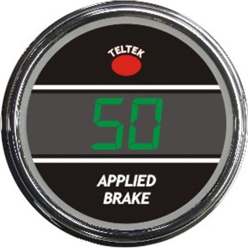 853 Applied Brake chrome (Green) GAUGE Dark Slate Gray