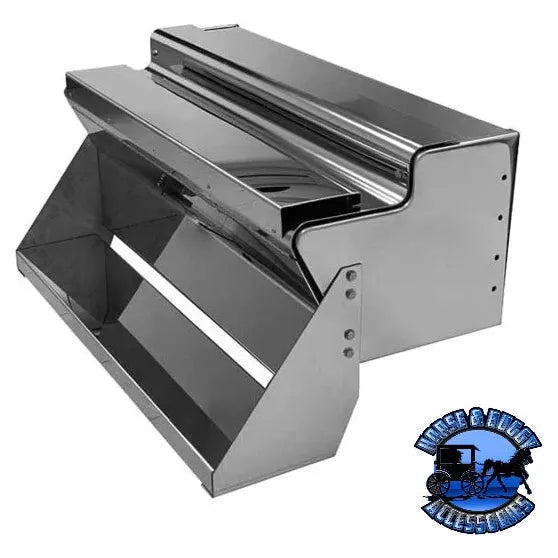 ATA-K-2148 45'' Kenworth S.S BATTERY BOX; COMPLETE W/SIDE PLATE,STEP PLATE & COVER Slate Gray