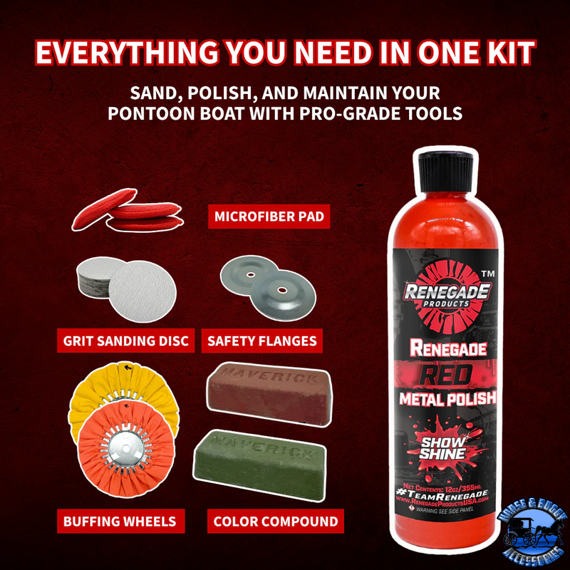 Renegade Pontoon Boat Polishing Kit RP-LFGRPPKPB
