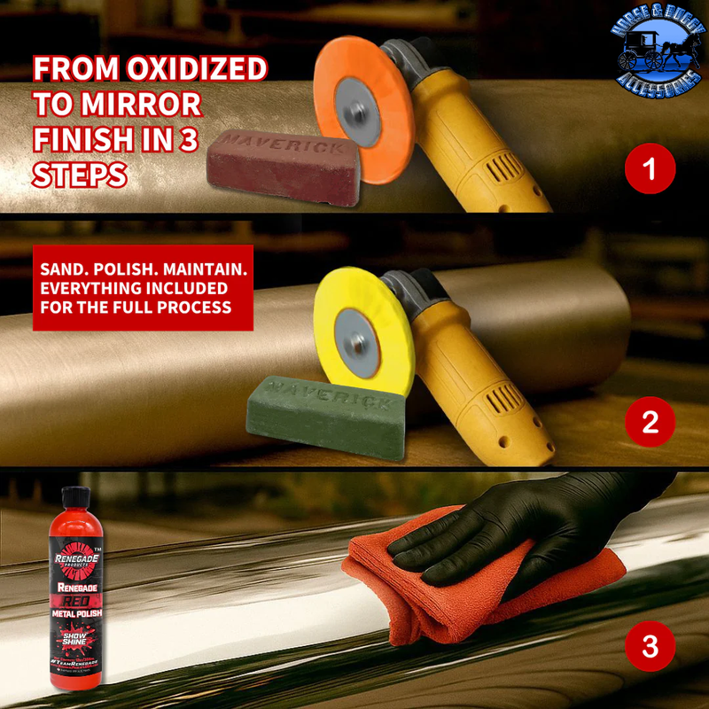 Renegade Pontoon Boat Polishing Kit RP-LFGRPPKPB