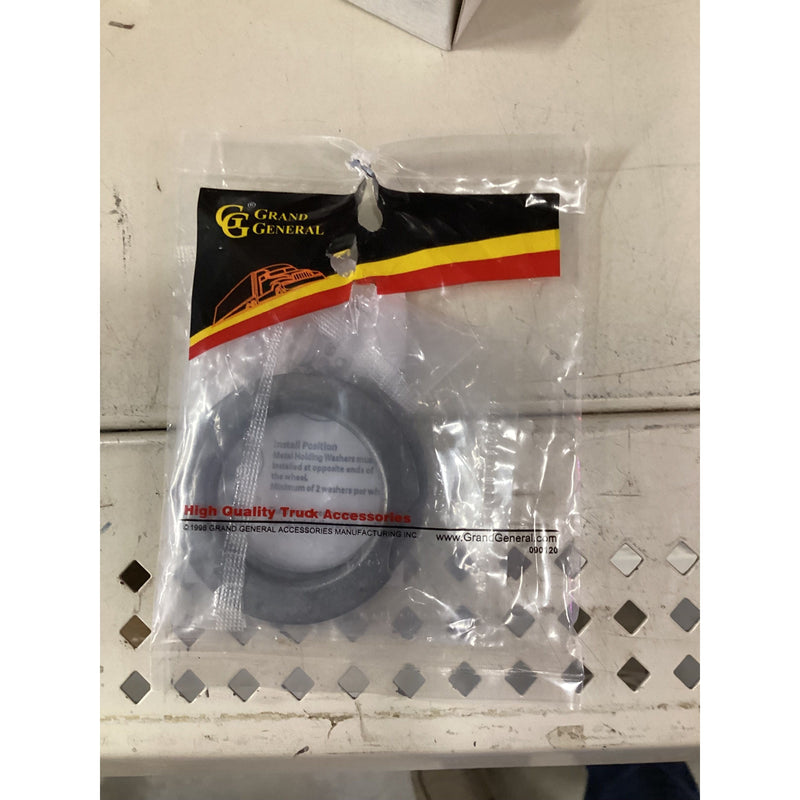 Hub cover kit insert replacements for 1 1/2" stud pilot wheels Dark Gray