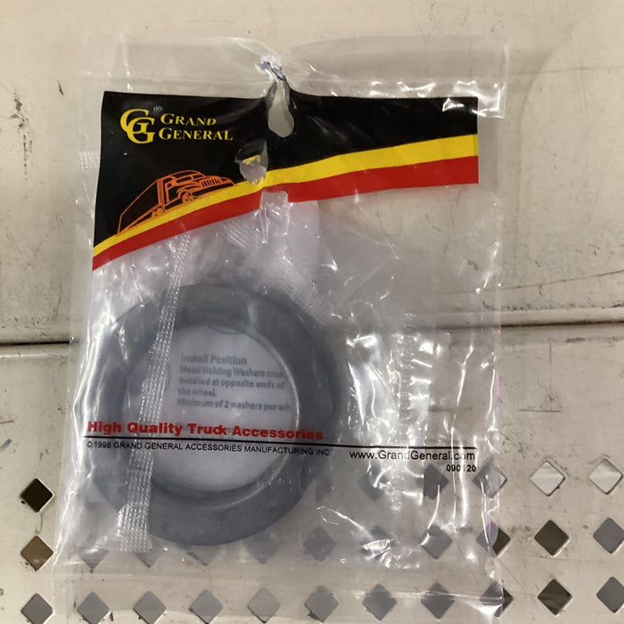 Dark Gray Hub cover kit insert replacements for 1 1/2” stud pilot wheels
