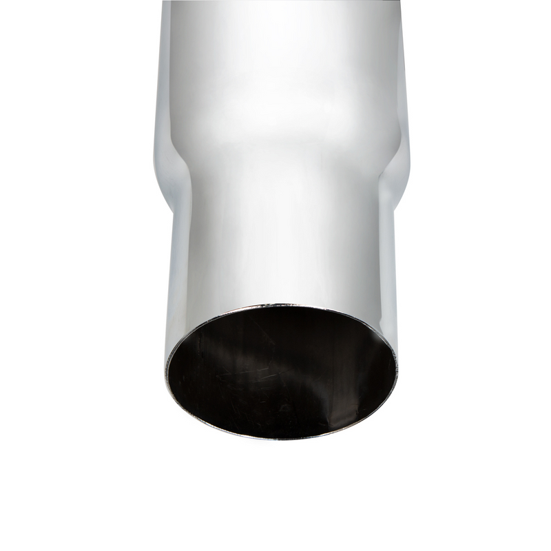 6" Bull Reduce To 5" OD Bottom Exhaust - 48" L