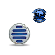 2" Round Trux Dual Revolution LEDs (Choose Color and Style) 2" ROUND Amber to Blue - 7 Diodes,Amber to Green - 7 Diodes,Amber to Purple - 7 Diodes,Amber to Red - 7 Diodes,Red to Blue - 7 Diodes,Red to Green - 7 Diodes,Red to Purple - 7 Diodes,Red to White - 7 Diodes,Amber to White Flatline - 9 Diodes,Red to Blue Flatline - 9 Diodes Dark Slate Blue