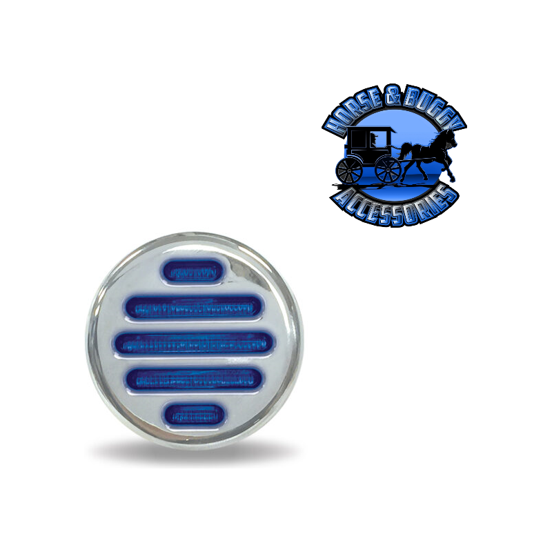 2" Round Trux Dual Revolution LEDs (Choose Color and Style) 2" ROUND Amber to Blue - 7 Diodes,Amber to Green - 7 Diodes,Amber to Purple - 7 Diodes,Amber to Red - 7 Diodes,Red to Blue - 7 Diodes,Red to Green - 7 Diodes,Red to Purple - 7 Diodes,Red to White - 7 Diodes,Amber to White Flatline - 9 Diodes,Red to Blue Flatline - 9 Diodes Dark Slate Blue