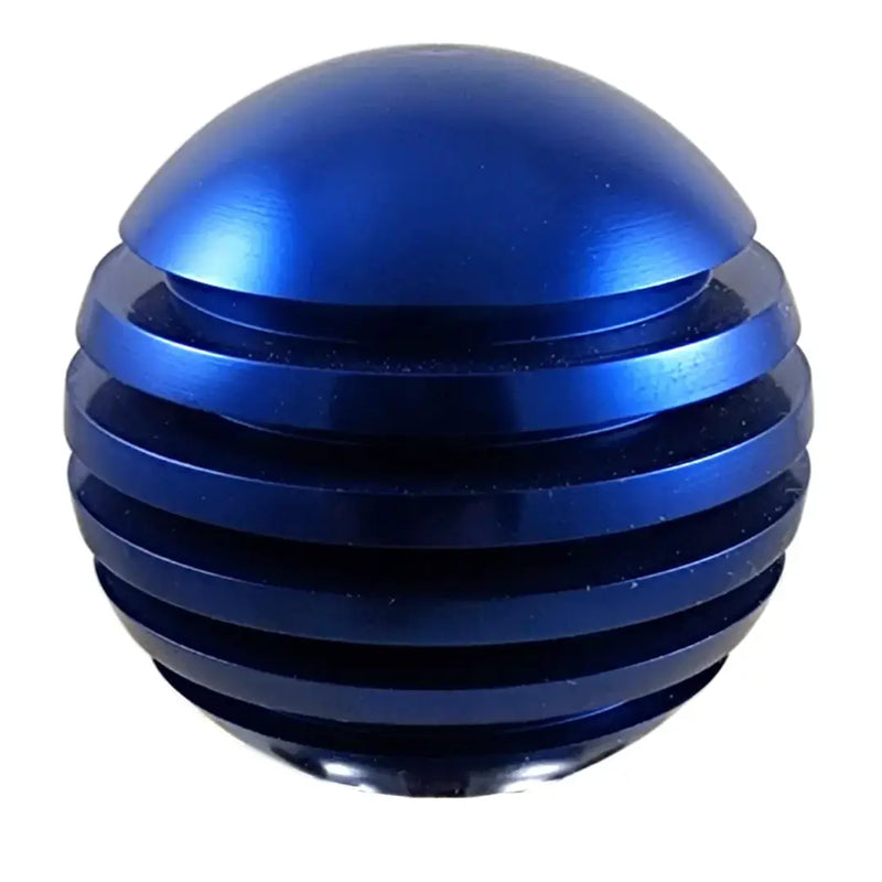 Ring Style Grooved Aluminum Shift Knob (Choose Color) Blue Midnight Blue