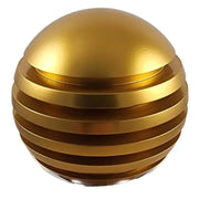 Ring Style Grooved Aluminum Shift Knob (Choose Color) Gold Saddle Brown