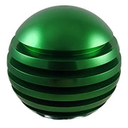 Ring Style Grooved Aluminum Shift Knob (Choose Color) Green Dark Green