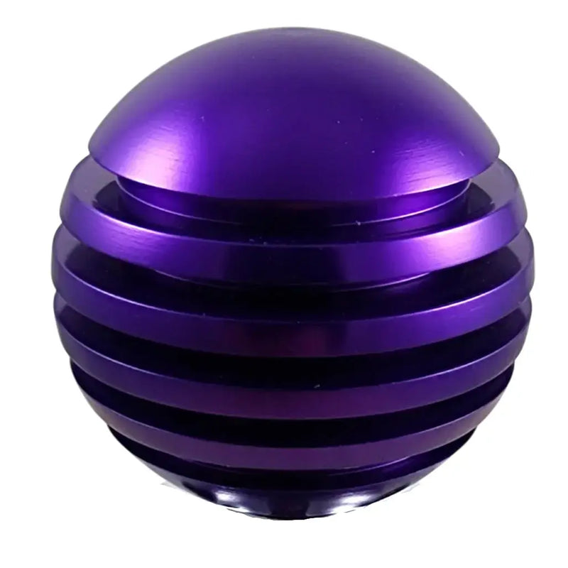 Ring Style Grooved Aluminum Shift Knob (Choose Color) Purple Midnight Blue
