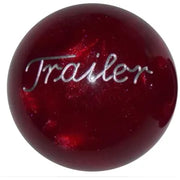Font 1 Engraved Trailer Brake Knobs (5/8"-11 female threads) Twisted Shifterz (Choose Color) brake knob Pearl Red Dark Red