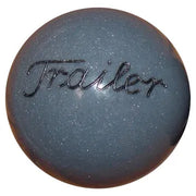 Font 1 Engraved Trailer Brake Knobs (5/8"-11 female threads) Twisted Shifterz (Choose Color) brake knob Carbon Graphite Gloss Dim Gray