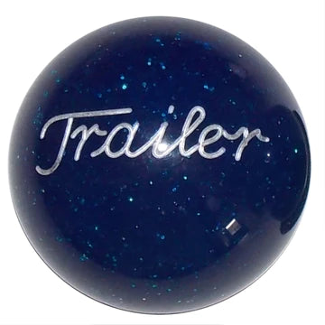 Font 1 Engraved Trailer Brake Knobs (5/8"-11 female threads) Twisted Shifterz (Choose Color) brake knob Blue Glitter Midnight Blue