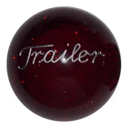 Font 1 Engraved Trailer Brake Knobs (5/8"-11 female threads) Twisted Shifterz (Choose Color) brake knob Red Glitter Black