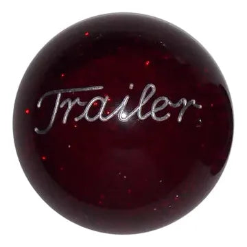 Font 1 Engraved Trailer Brake Knobs (5/8"-11 female threads) Twisted Shifterz (Choose Color) brake knob Red Glitter Black