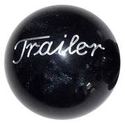 Font 1 Engraved Trailer Brake Knobs (5/8"-11 female threads) Twisted Shifterz (Choose Color) brake knob Pearl Black Black