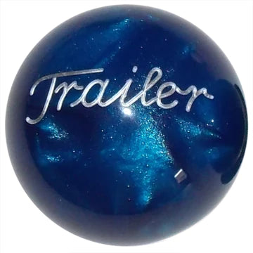 Font 1 Engraved Trailer Brake Knobs (5/8"-11 female threads) Twisted Shifterz (Choose Color) brake knob Pearl Blue Midnight Blue