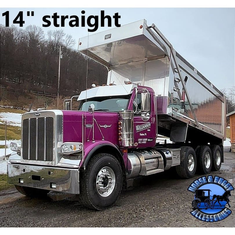 Iowa Customs Peterbilt (Kenworth T680, T880, W990) (Peterbilt 567, 579, 589) Visors (Mounts to Factory Visor Brackets) (Choose style)