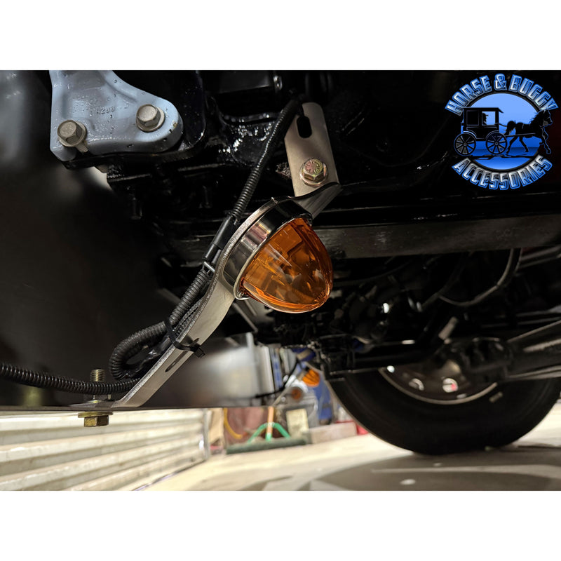 Replacement Braces for (16"-18”-20”-22" Bumpers) W/Watermelon Mount (Choose Make and Model) (PAIR) BUMPER Peterbilt 379,388/389/567SFFA/589 18" 20" 22",Kenworth W900,388/389/567SFFA/589 16" Only Gray