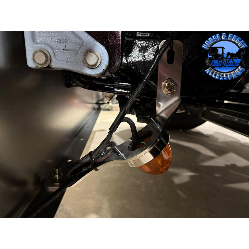 Replacement Braces for (16"-18”-20”-22" Bumpers) W/Watermelon Mount (Choose Make and Model) (PAIR) BUMPER Peterbilt 379,388/389/567SFFA/589 18" 20" 22",Kenworth W900,388/389/567SFFA/589 16" Only Black