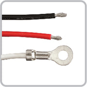 6"L RECT. RED/CLEAR 8 LED SEALED LIGHT, HIGH/LOW 3 WIRES Gray