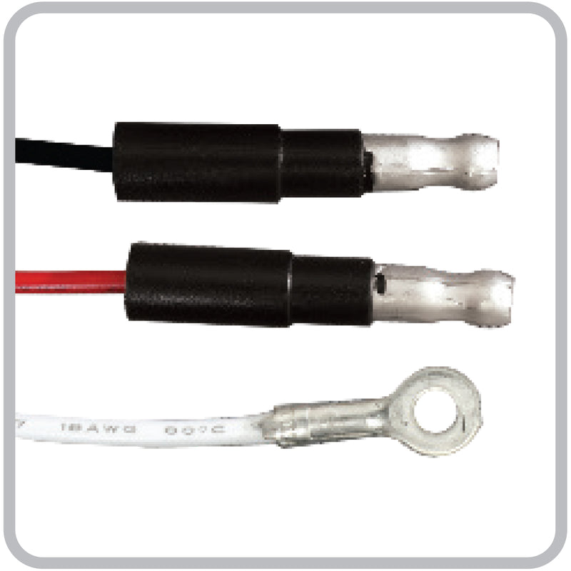 75235 1-1/4" BLUE/BLUE 1LED DUAL FUNCT. LIGHT W/CR. BEZEL&VISOR Black