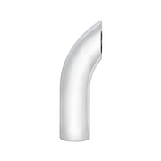 UP-C1-5-036 5" Curved Plain Bottom Exhaust - 36" L