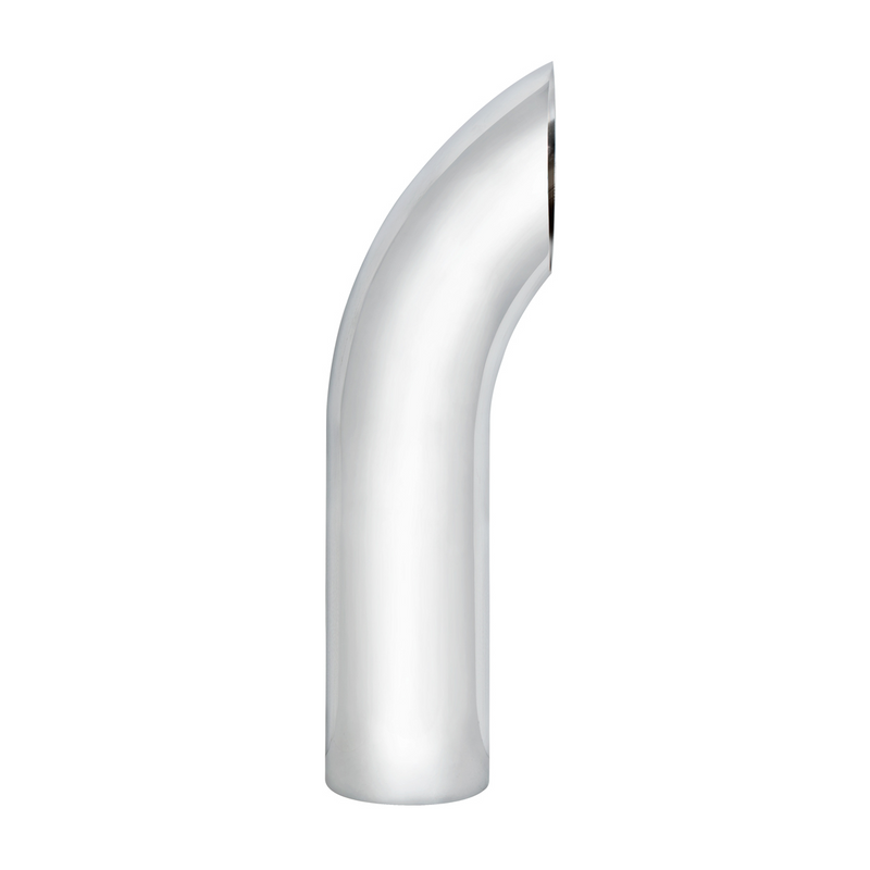 UP-C1-5-084 5" Curved Plain Bottom Exhaust - 84" L