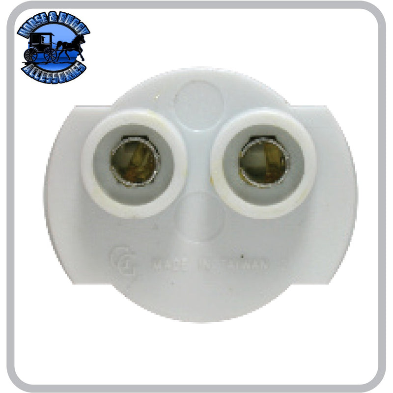 78316SP 2-1/2" AMBER MARKER LIGHT W/ ABS LOGO