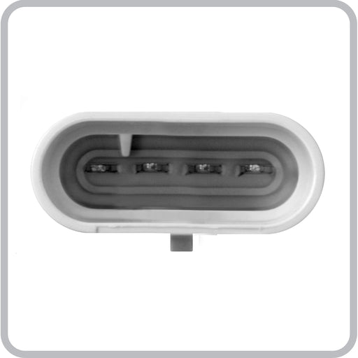 76718 Combo Series 4" Combo LED Light, Red/ White/Clesr Gray