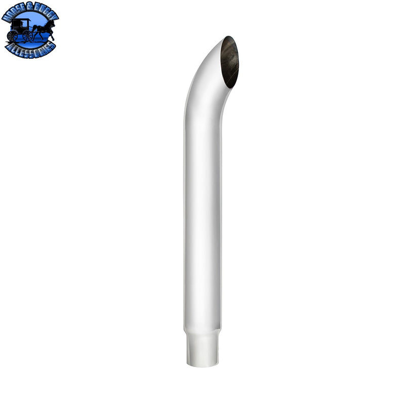 6" Curved Reduce To 5" O.D. Bottom Exhaust - 72" L