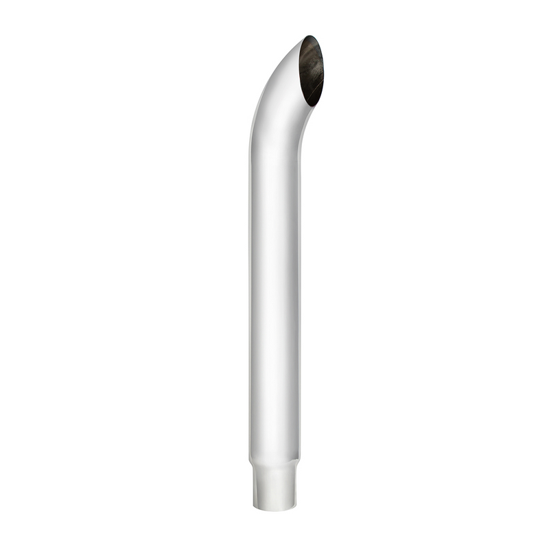 UP-C3-65-108 6" Curved Reduce To 5" O.D. Bottom Exhaust - 108" L