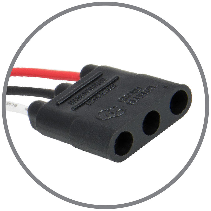 36" TRIPLE FEMALE 0.180 BULLET CONTINUOUS WIRE ROLL (SOLD BY THE PLUG)