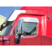Freightliner Cascadia (Choose Size) Chop Tops (Fits 2007-2024) WINDOW CHOP TOP F-3251 - 7" Maroon