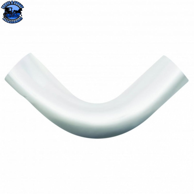 UP-CE902-5-1818 Chrome 90 Degree Exhaust Expanded Elbow, 5" I.D. To 5" O.D. - 18" X 18"