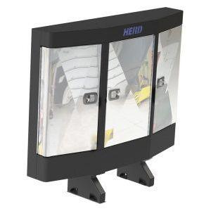 HERD-CG300-7080 Cabinet Cab Rack, 70"(H) x 80"(W) Herd bumper Dark Slate Gray