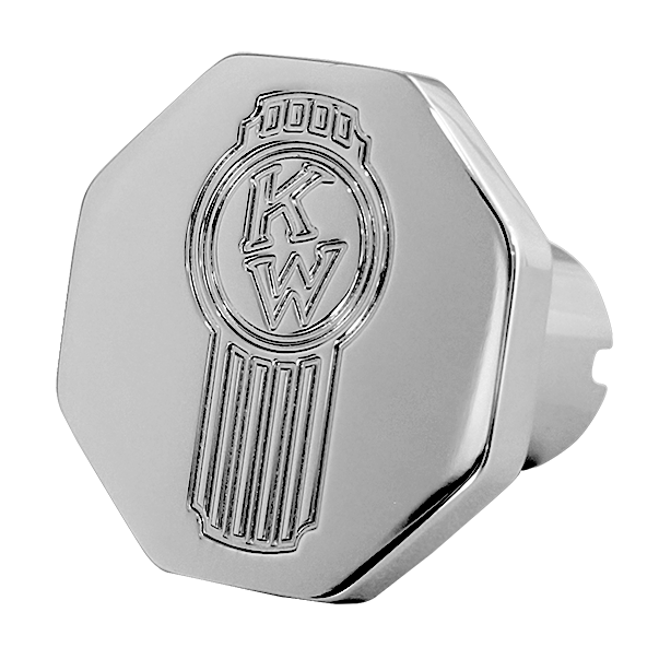 CK-KWO-O Kenworth old-logo octagon knob