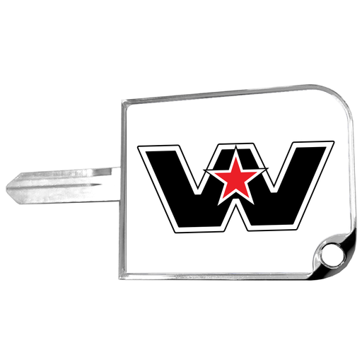 CK-SKC1-WS-108 rectangular big key cover, Western Star logo, white