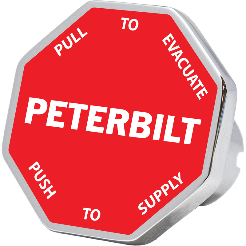 CK-TRAILER-OP Peterbilt trailer octagon air-supply knob