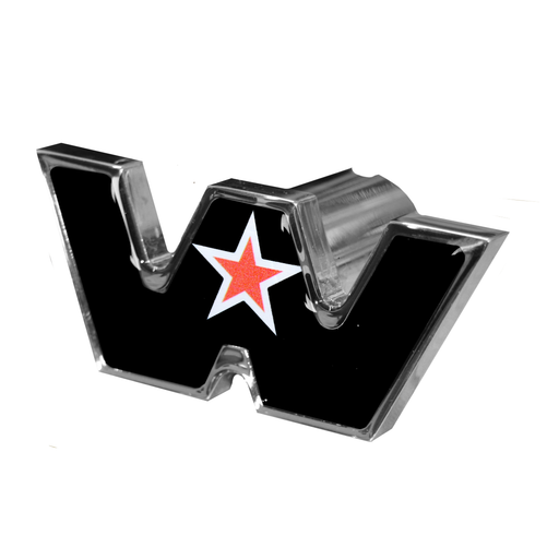 CK-WS-LS-6090 Western Star logo-shaped knob, black