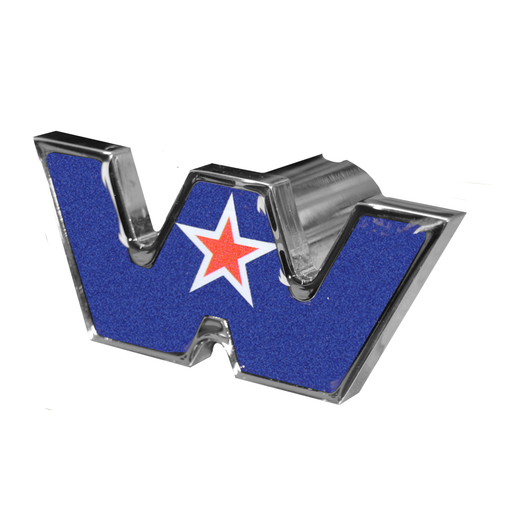 CK-WS-LS-7747 Western Star logo-shaped knob, blue