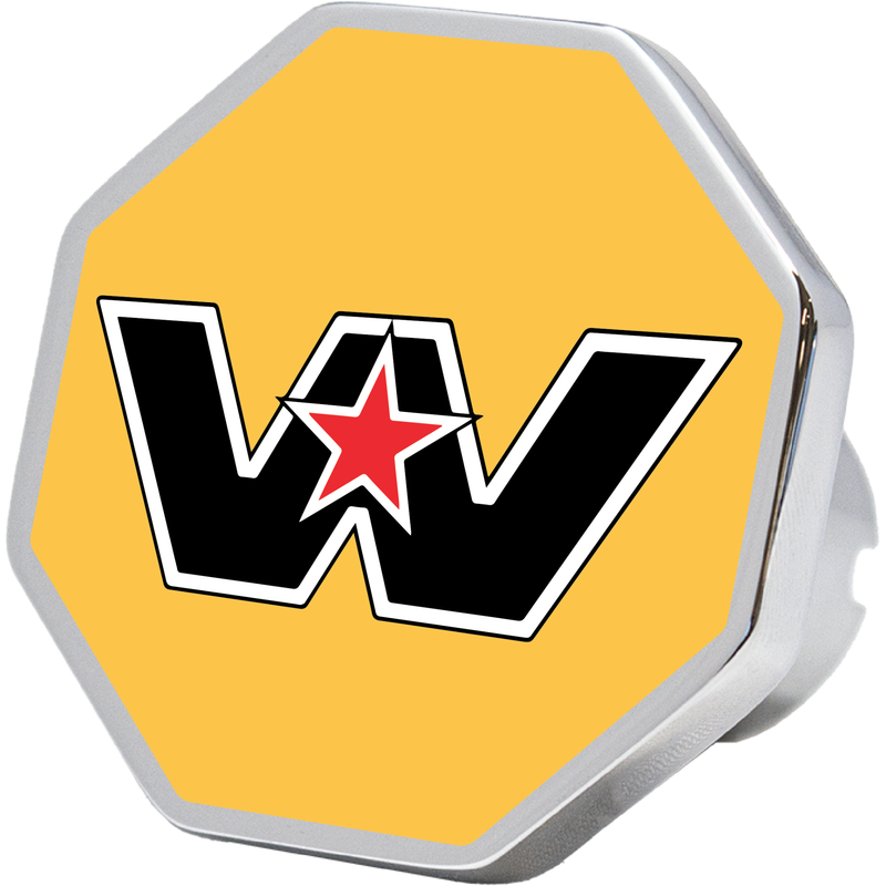 CK-WS-O-220 Western Star octagon knob, yellow
