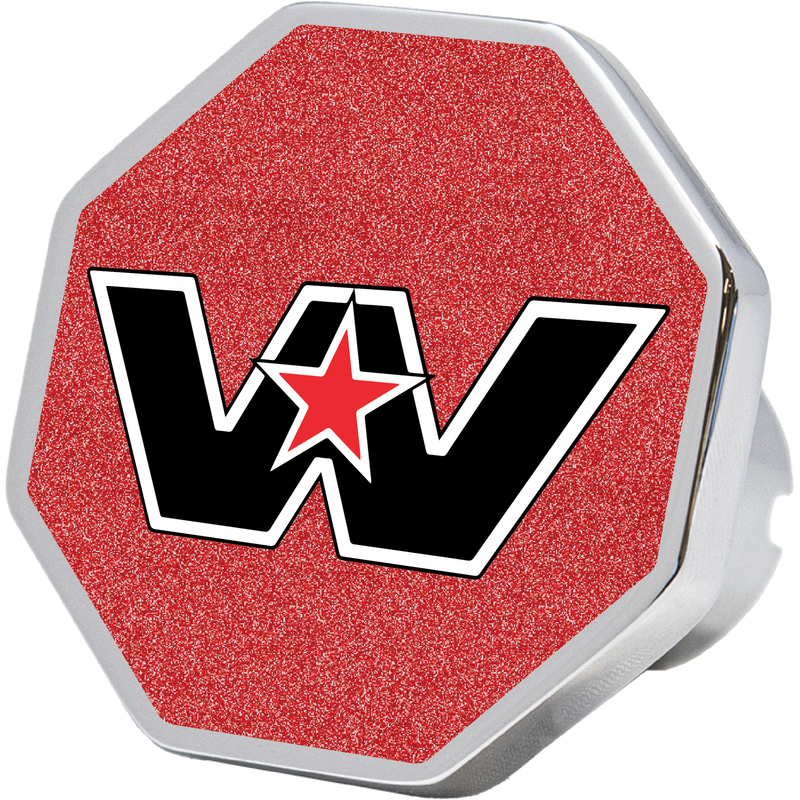 CK-WS-O-5781 Western Star octagon knob, metallic red