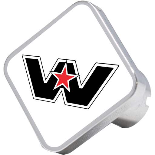 CK-WS-S-108 Western Star square knob, white